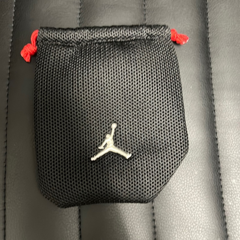 Jordan accessory pouch great for laces or other of your private items.